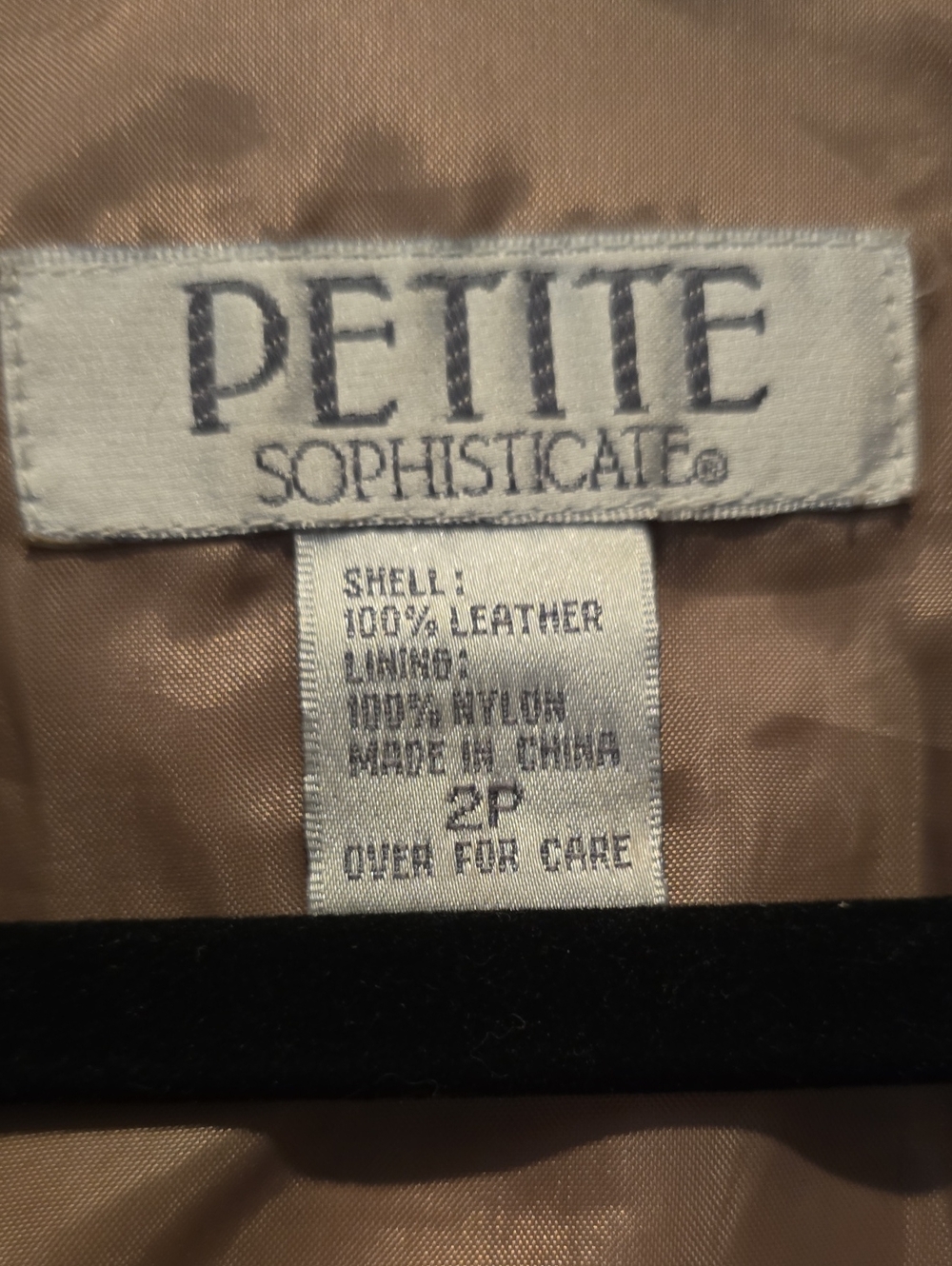 Beige Suede Button-Front Jacket - Picture 2 of 3